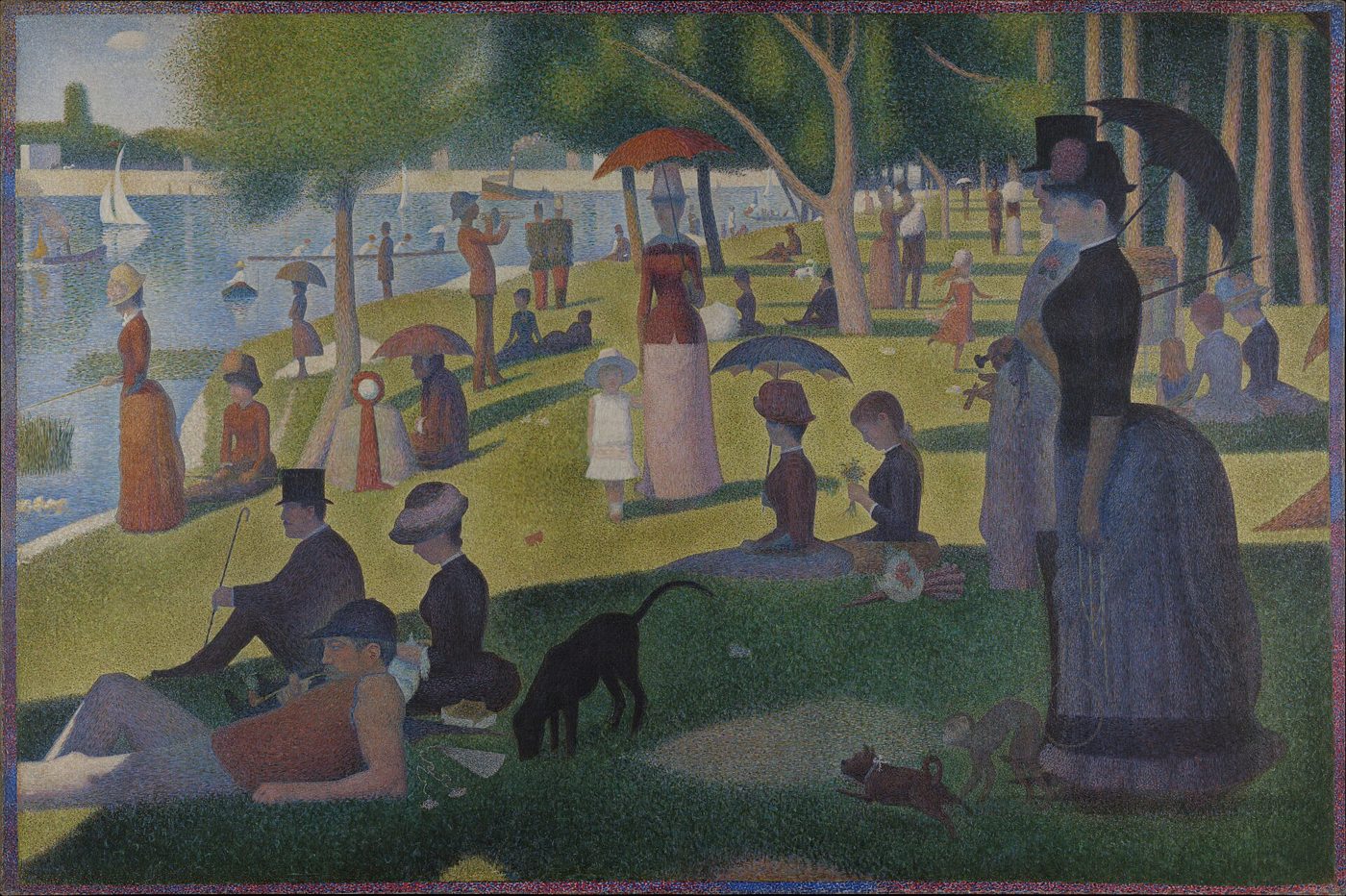 A Sunday on La Grande Jatte by Georges Seurat