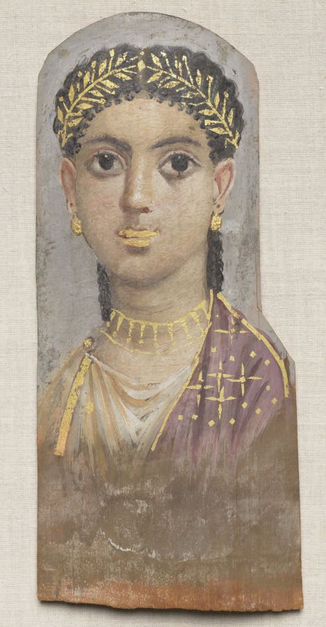 Funerary Portrait of a Young Girl by Unknown maker (Egypt)