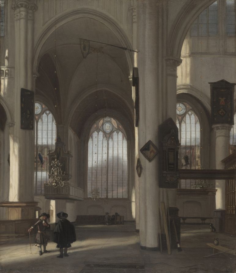 Interior of a Church by Emanuel de Witte