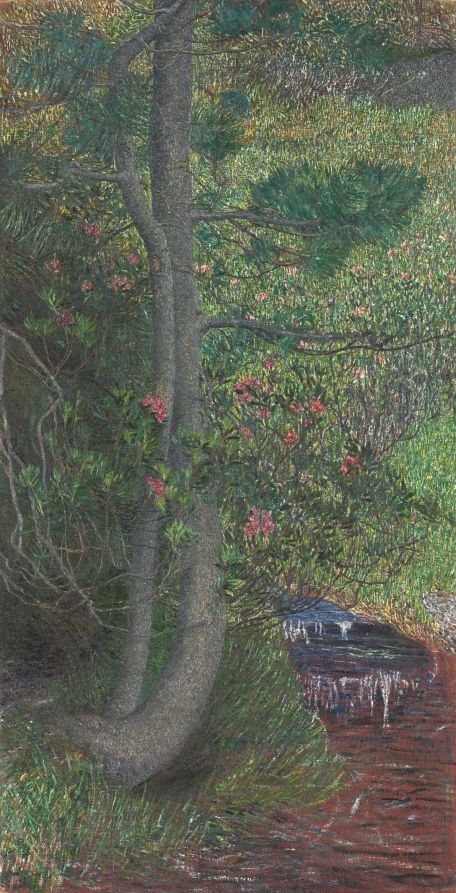 Pine Tree by Giovanni Segantini