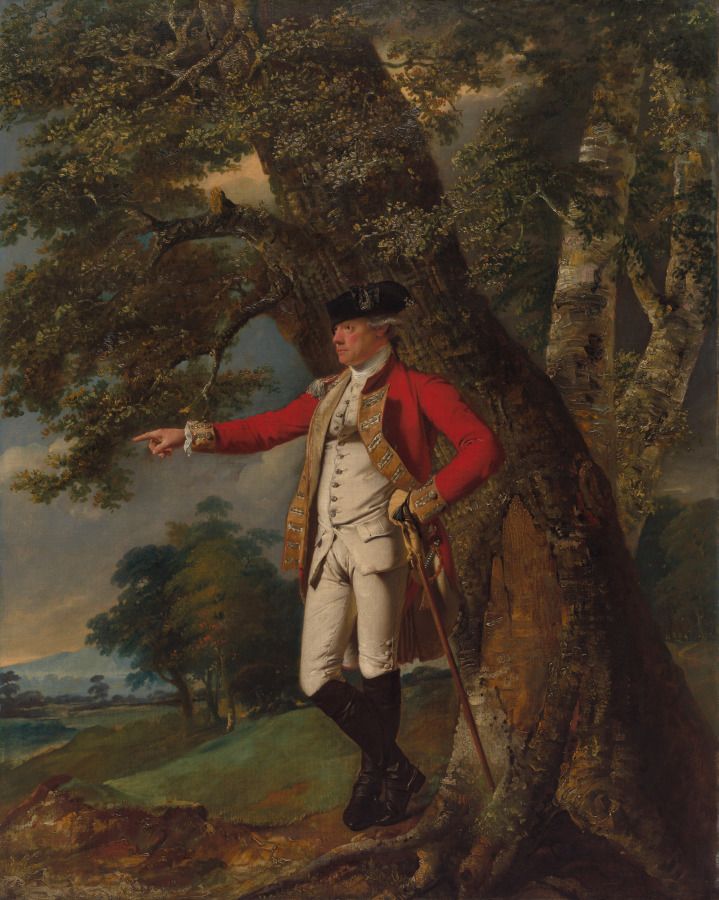 Portrait of Colonel Charles Heathcote by Joseph Wright of Derby