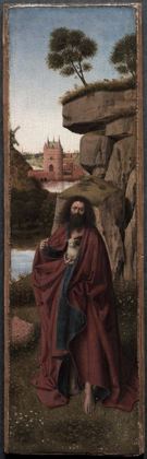 Saint John the Baptist in a Landscape