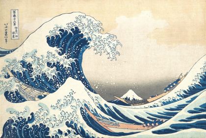 The Great Wave (Under the Wave off Kanagawa)