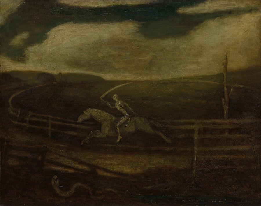 The Race Track (Death on a Pale Horse) by Albert Pinkham Ryder