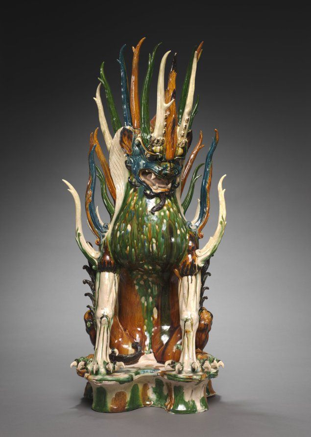 Tomb Guardian with Animal Head by Unknown maker (China)